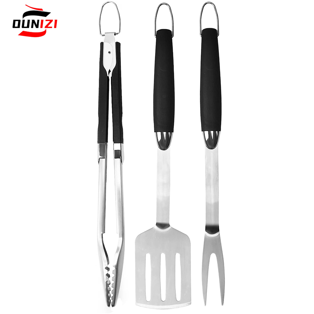 Home Cooking Utensil Set - Ensemble d'outils de gril en acier