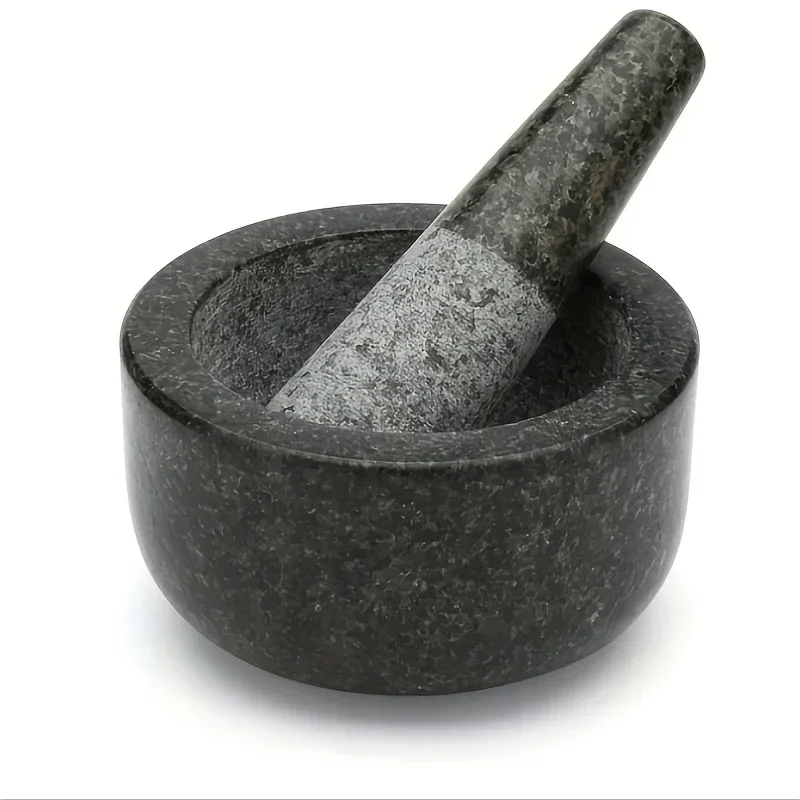 Mortar Pestle Granite - Mortier et pilon en granit poli