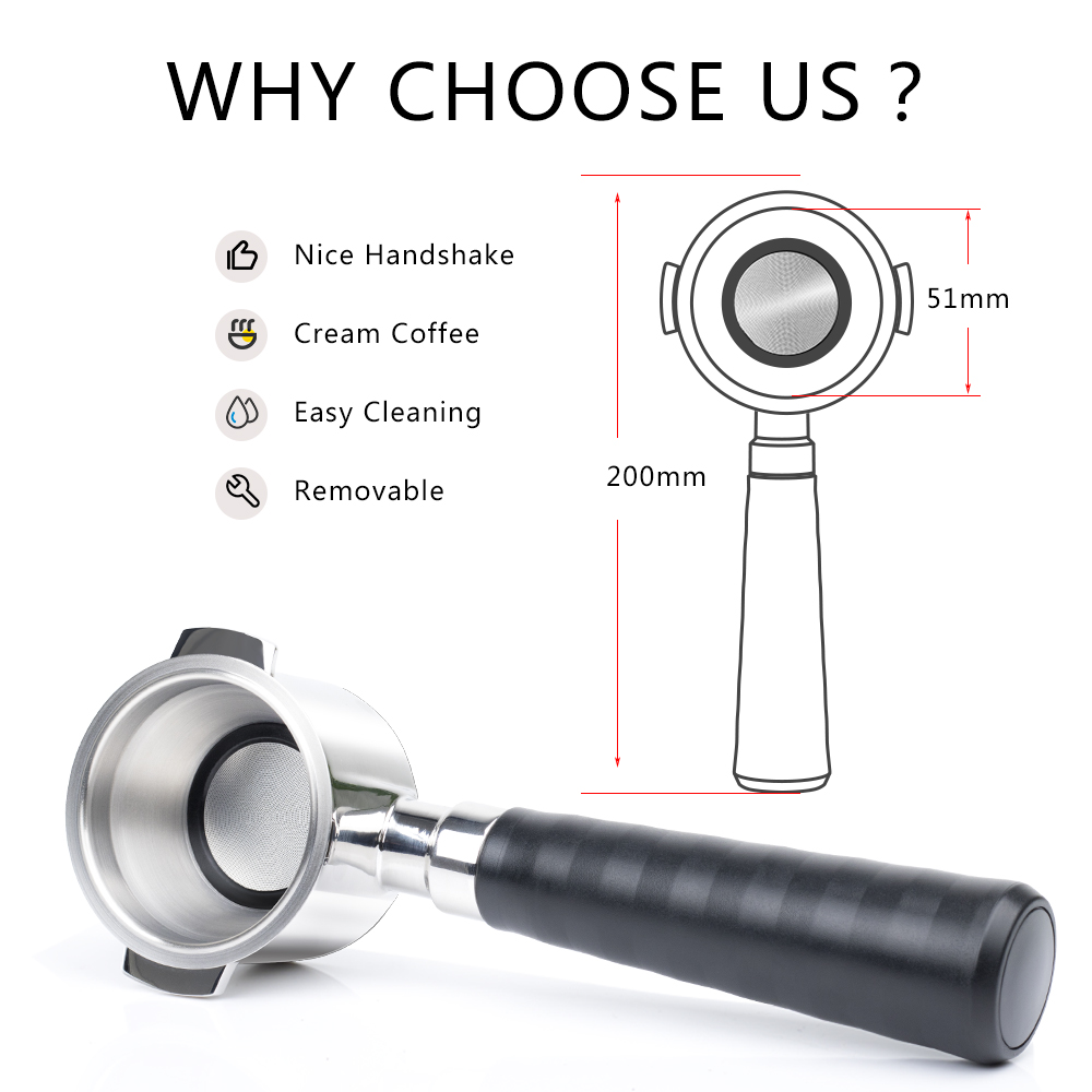 Delonghi Espresso Magnifica - Porte-filtre sans fond pour machine à