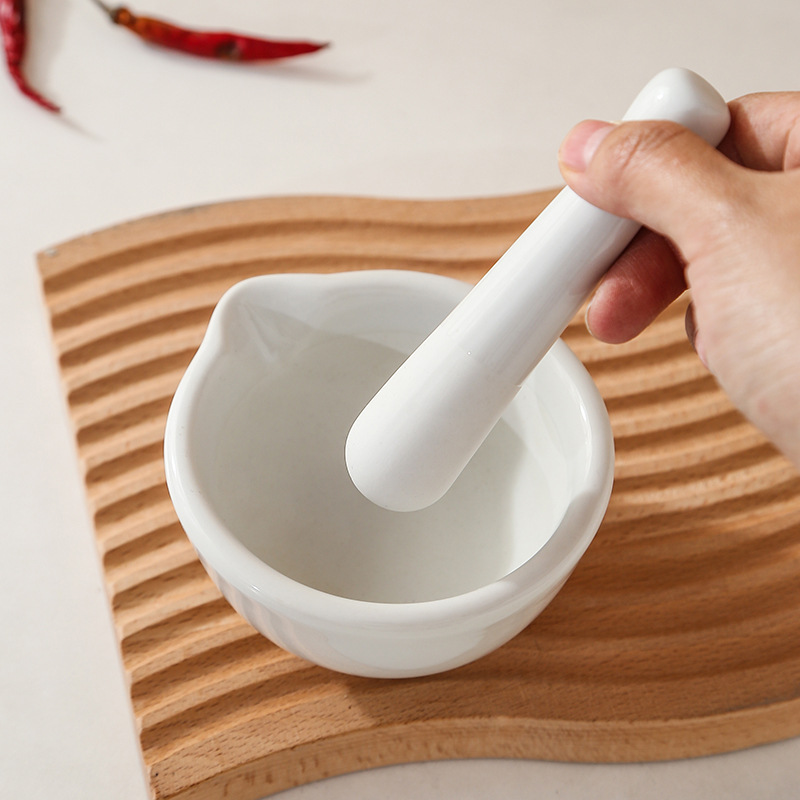 Mortar Pestle Granite - Ensemble de mini broyeur à épices