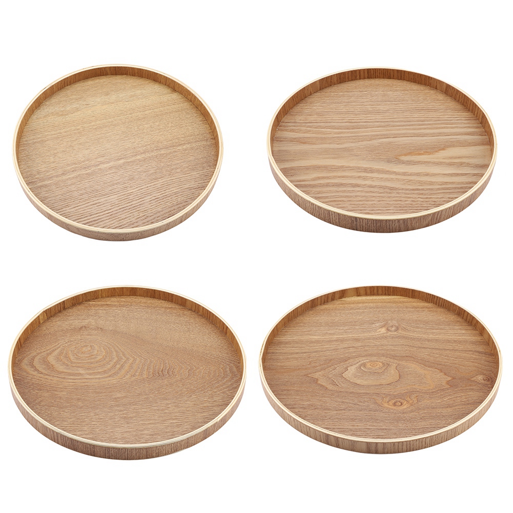 Home Cooking Dishes - Assiette de service en bois, assiette