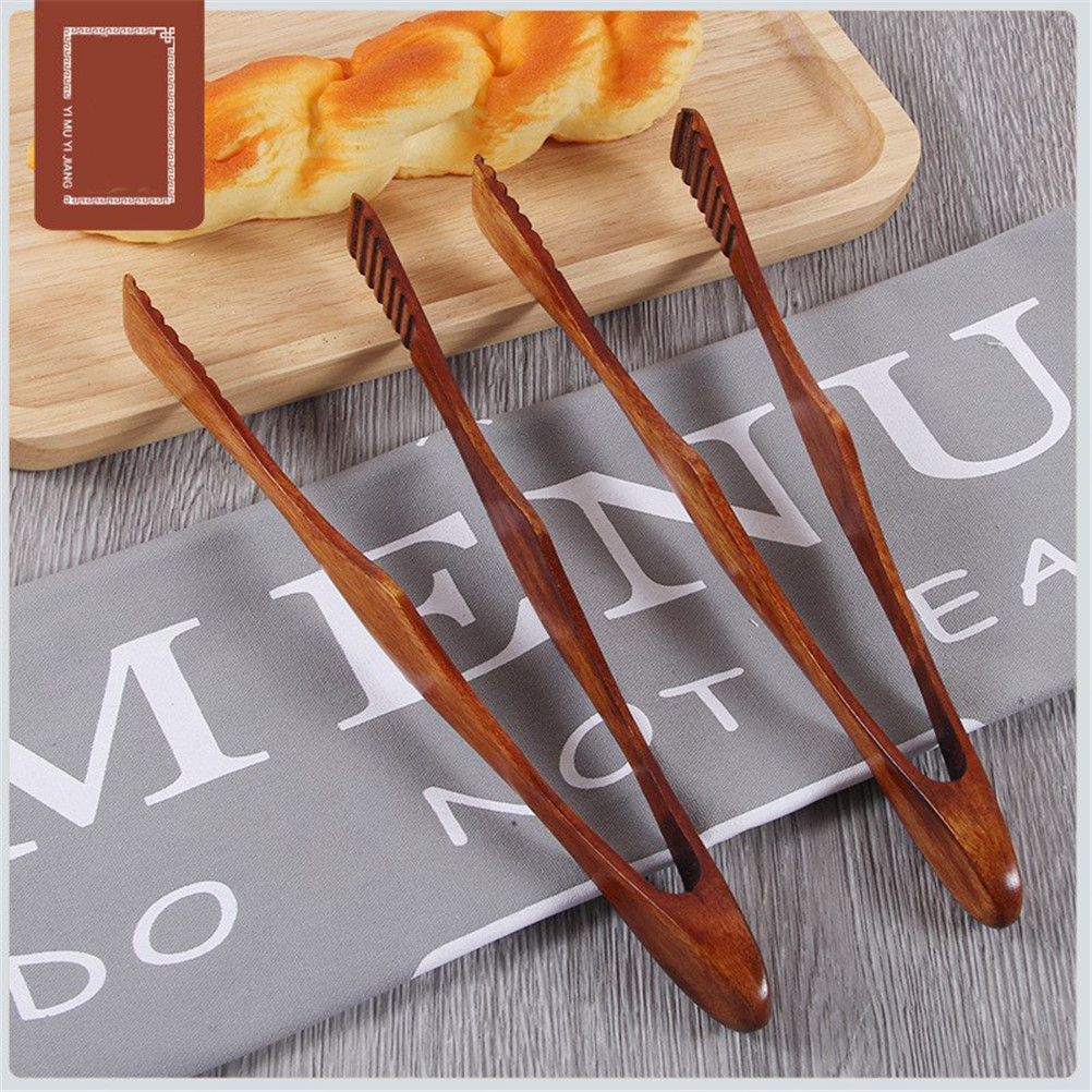 Home Cooking Supplies - Pince de cuisine en bambou, ustensile