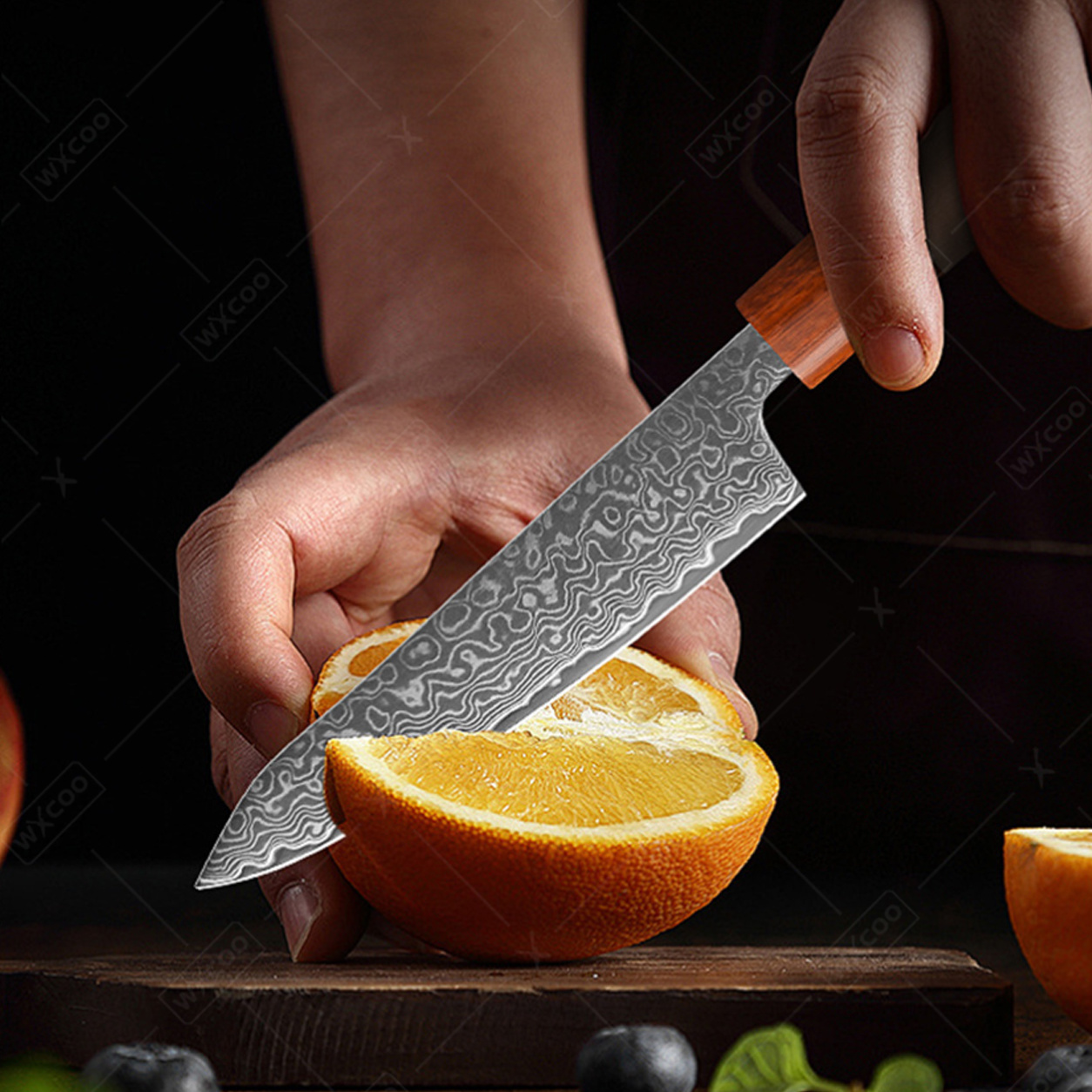 WXCOO, couteau de chef en acie - Home Cooking In Japanese avis et prix