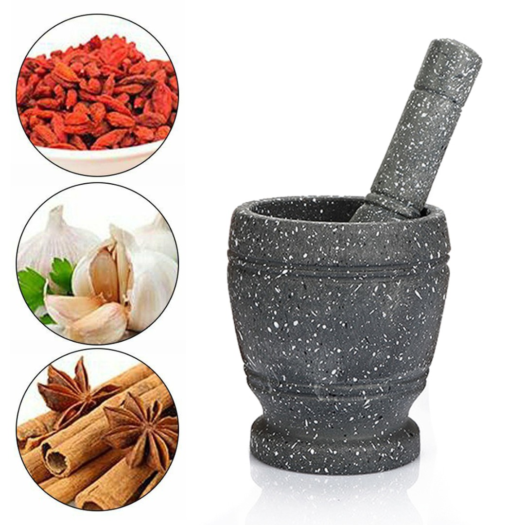 Ensemble de pilon et de mortie - Mortar Pestle Granite avis et prix