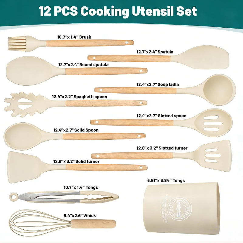 Ensemble d'ustensiles de cuisi - Home Cooking Utensil Set avis et prix