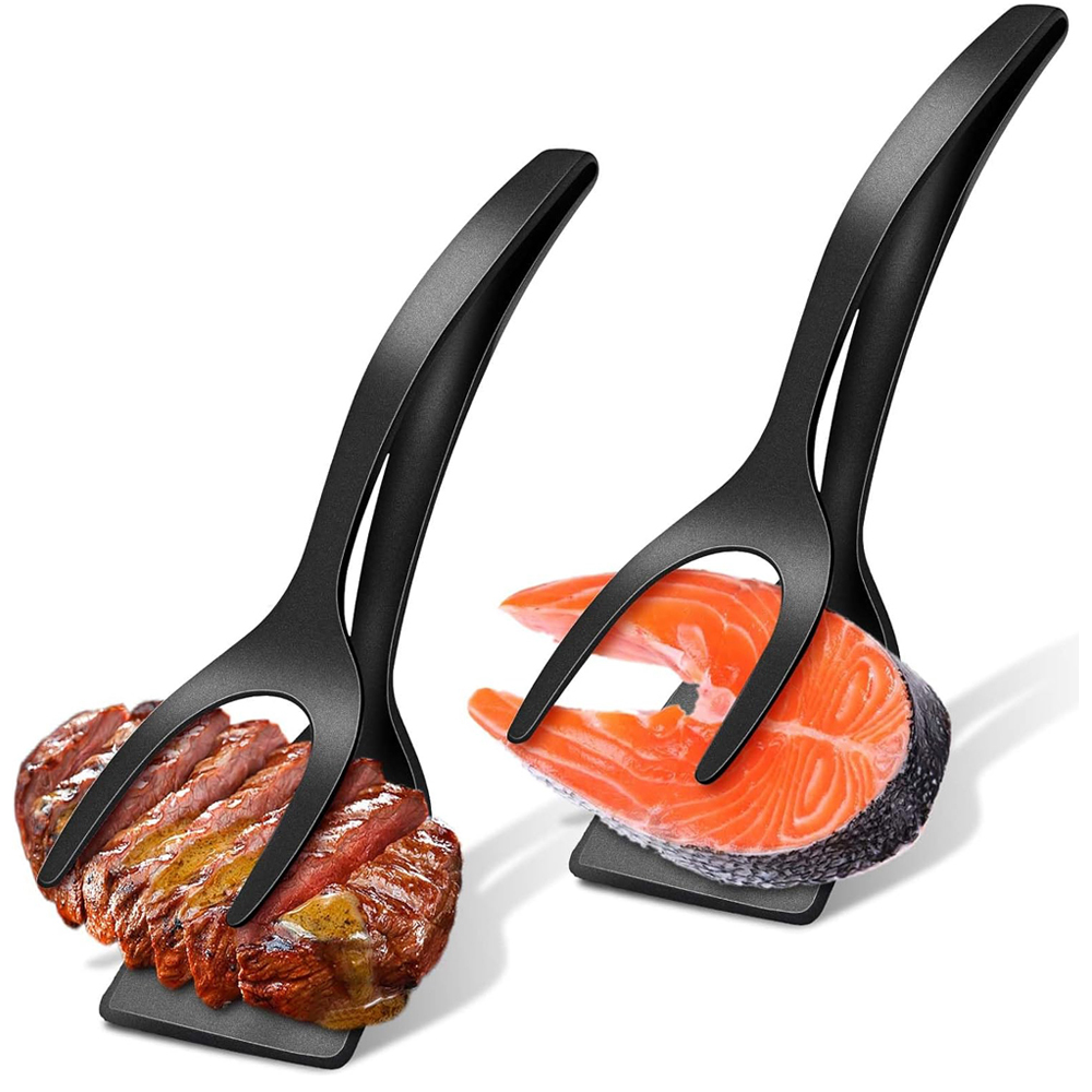 Spatule à poignée 2 en 1, pinc - Home Cooking Supplies avis et prix