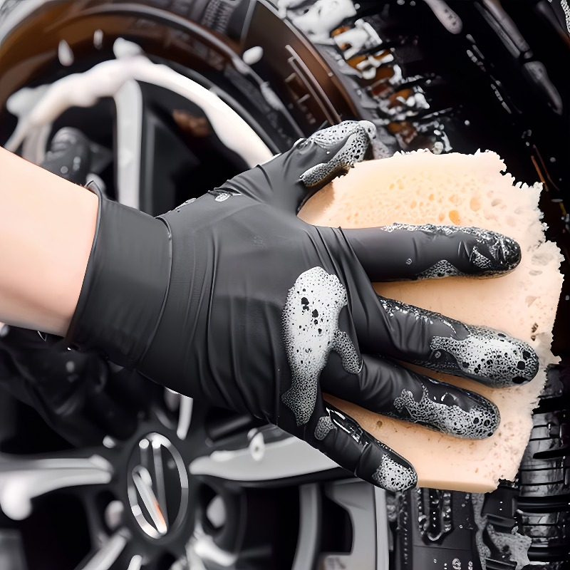 Gants jetables noirs en Nitril - Home Cooking Work avis et prix