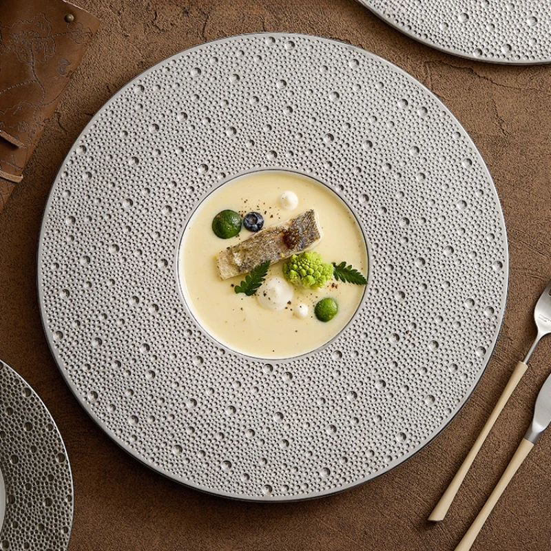 Assiette à dîner ronde en céra - Home Cooking Dishes avis et prix