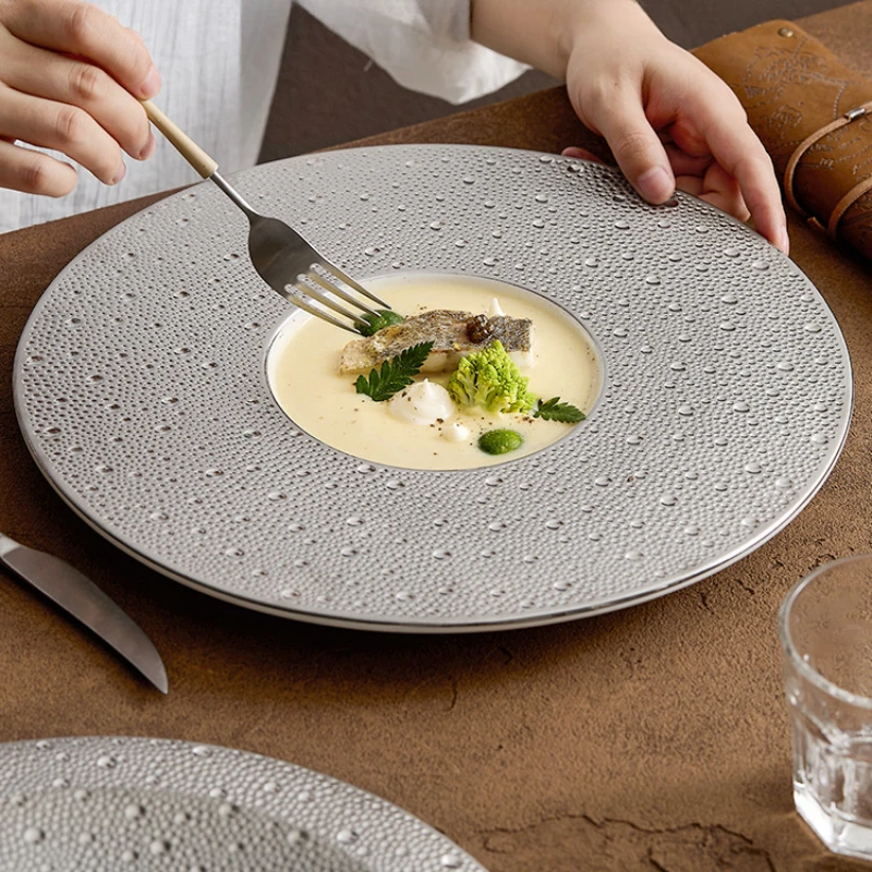 Assiette à dîner ronde en céra - Home Cooking Dishes avis et prix