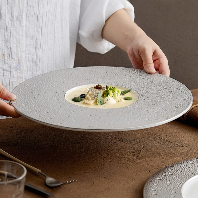 Assiette à dîner ronde en céra - Home Cooking Dishes avis et prix