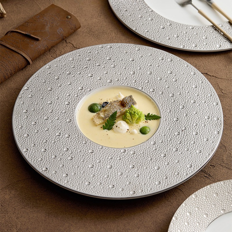 Assiette à dîner ronde en céra - Home Cooking Dishes avis et prix