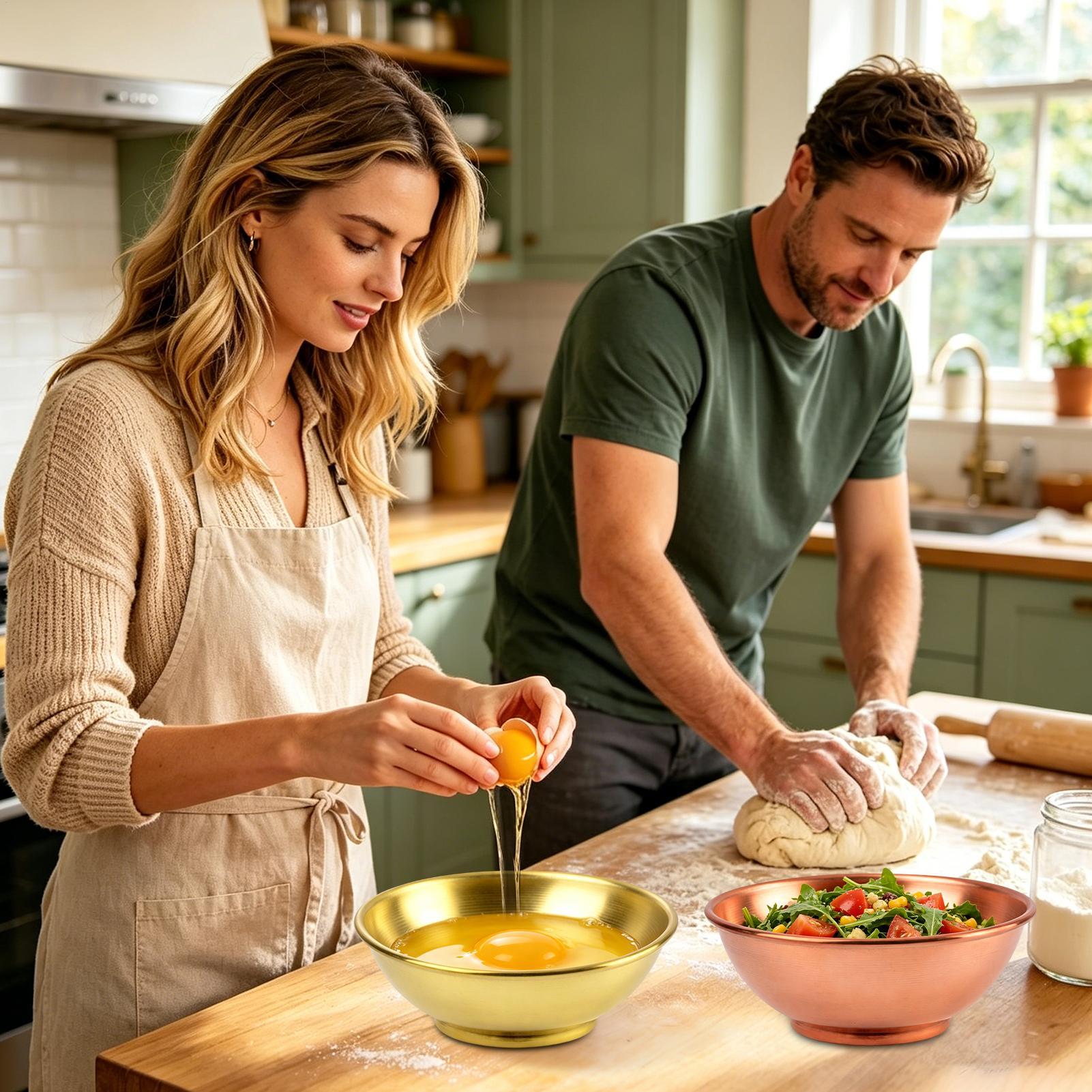 Grand bol en cuivre, récipient - Home Cooking Chef avis et prix