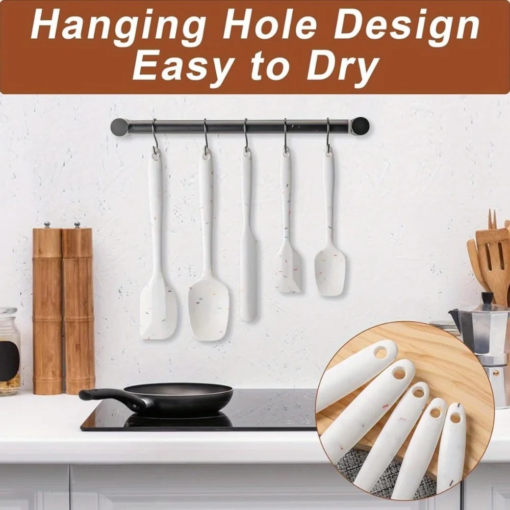 ​ Ensemble de spatules en Sili - Home Cooking Utensil Set avis et prix