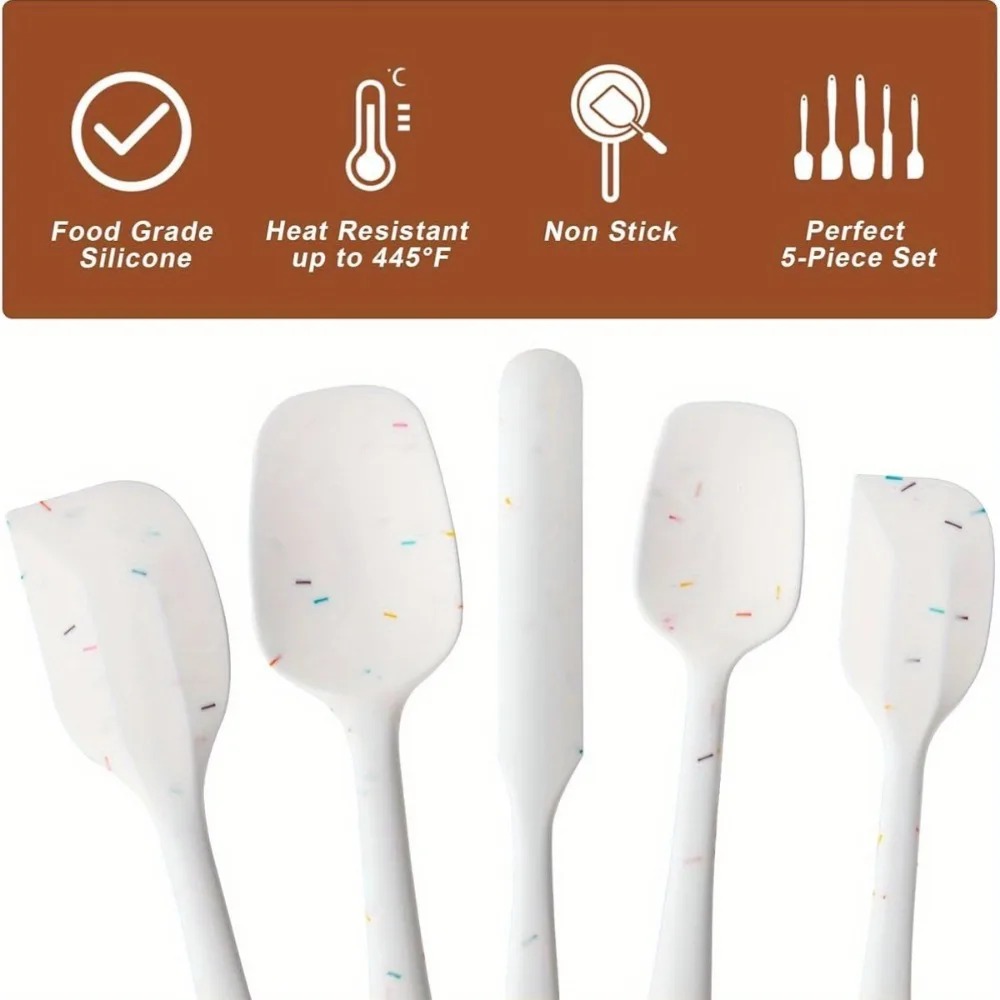 ​ Ensemble de spatules en Sili - Home Cooking Utensil Set avis et prix