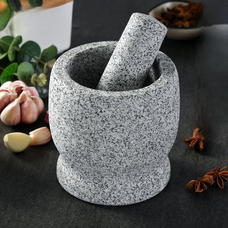 Mortier et pilon en pierre de  - Mortar Pestle Granite avis et prix