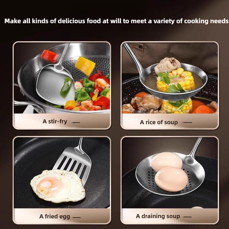Spatule de cuisine en acier in - Home Cooking Utensil Set avis et prix